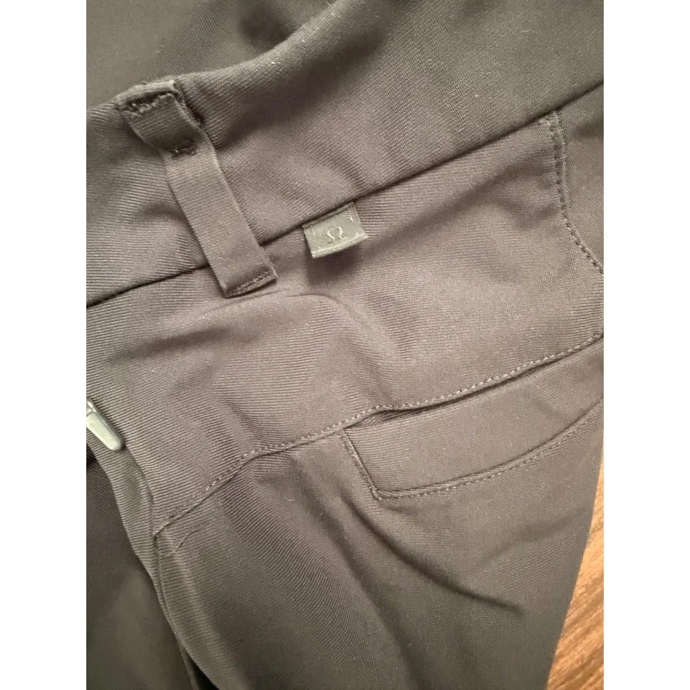 Lululemon Commission Pant Classic Mens 36 Dark Grey Technical Chino Trousers 32L